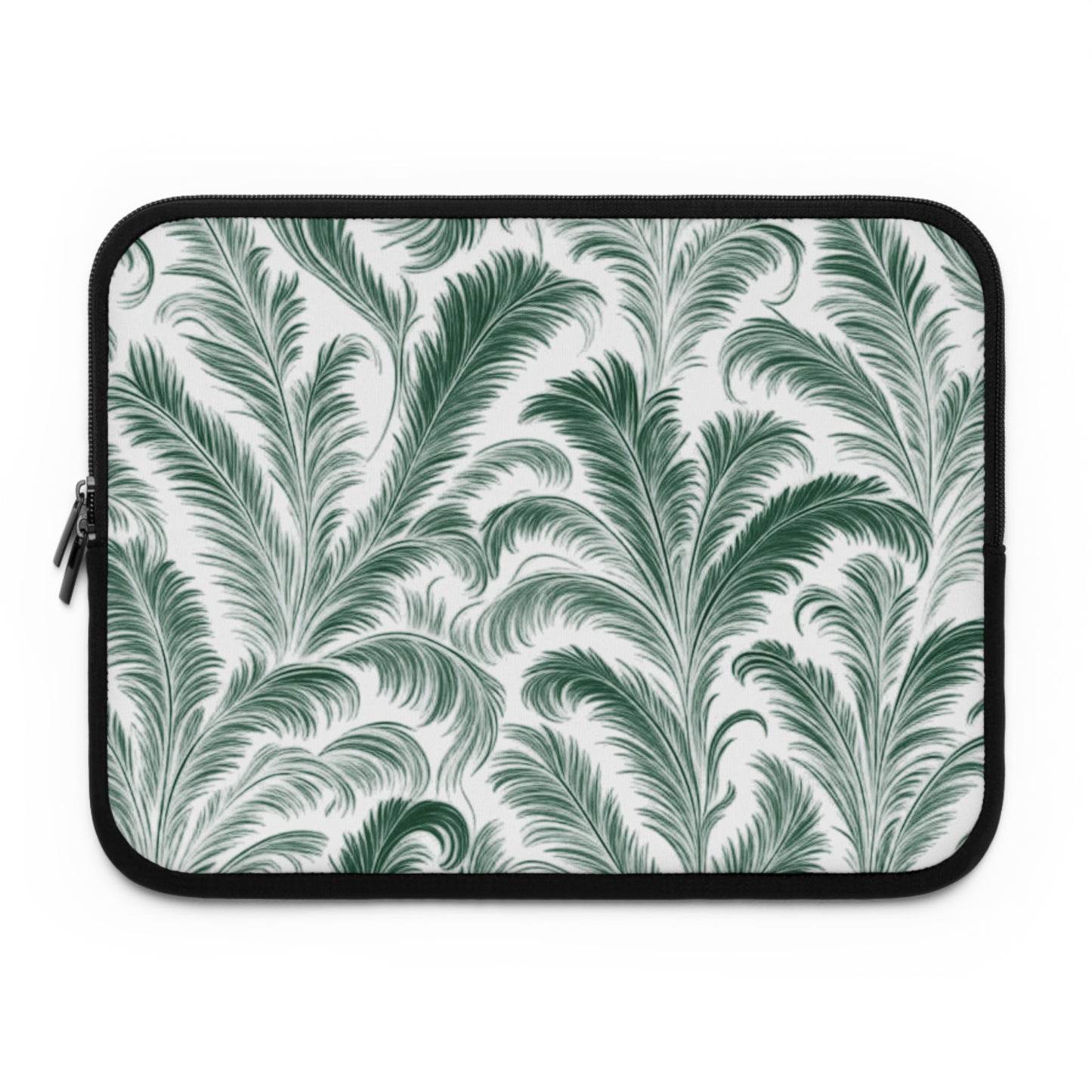 Tropical Laptop Sleeve, 5 Sizes - Perfect for Rainforest Lovers & Students / Rocco Green