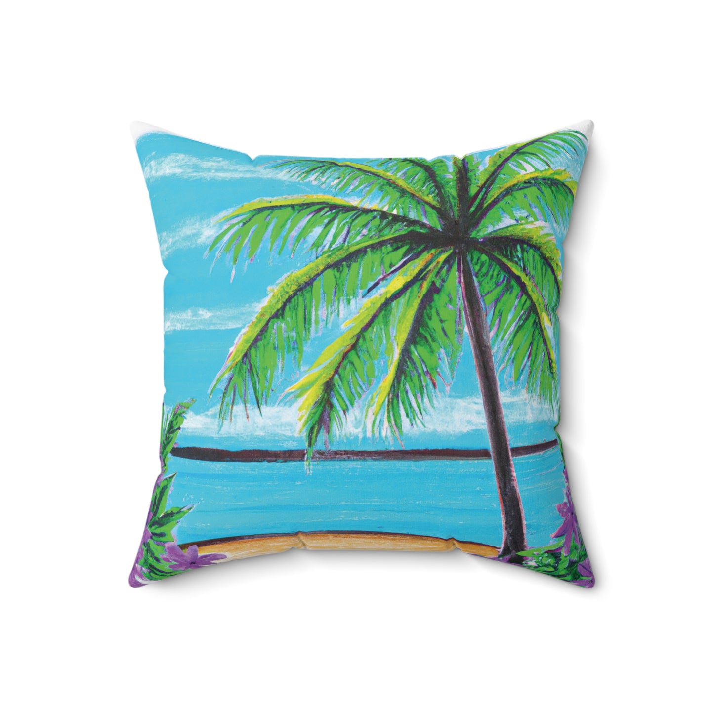 Decorative Pillow - Accent Cushion, 4 Sizes / Calm Beach