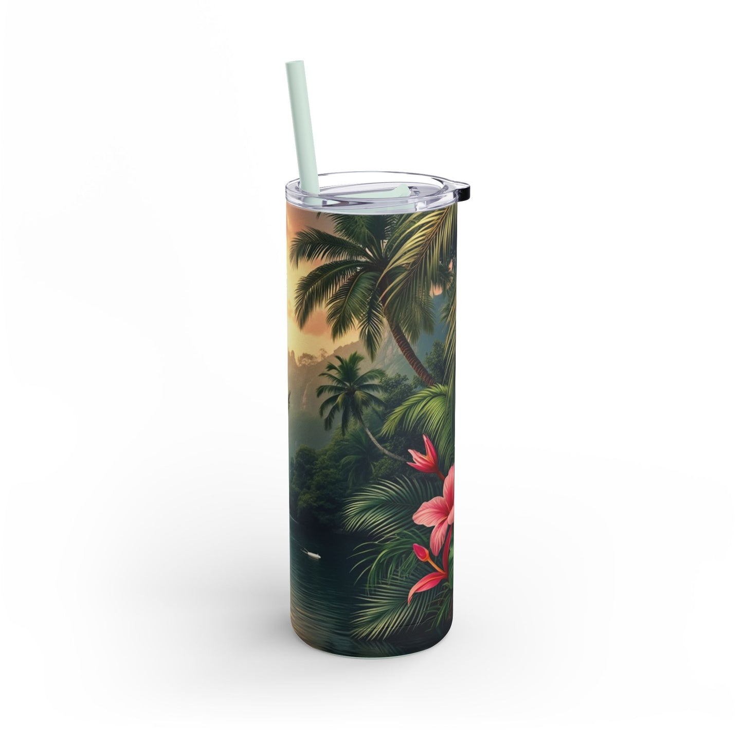 20oz Matte Tumbler, 7 Colors - Stylish Travel Cup - Emerald Guardian