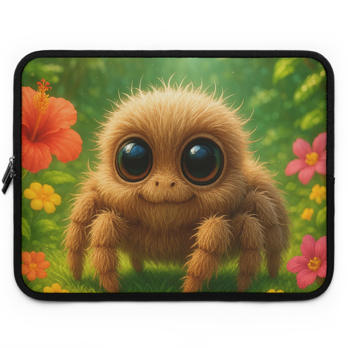 Tropical Laptop Sleeve, 5 Sizes - Perfect for Beach Lovers & Students / Baby Spider