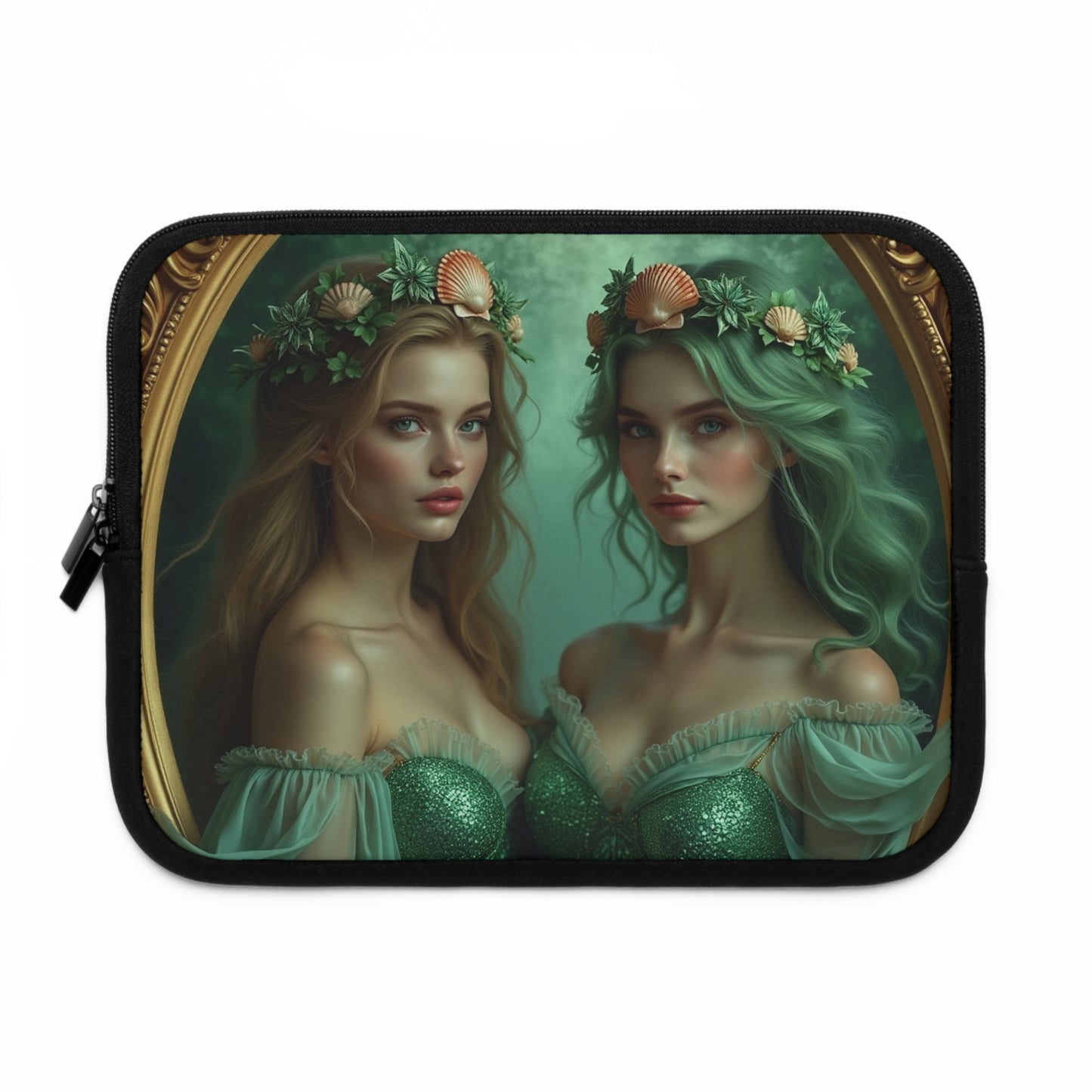 Tropical Laptop Sleeve, 5 Sizes - Perfect for Beach Lovers & Students / Mermaid Princesses