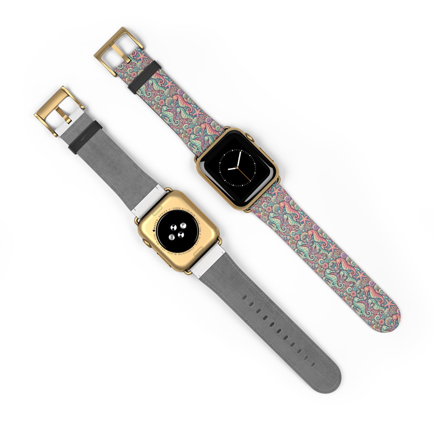 Apple Watch Band - Tropical Seahorse Trio, Retro