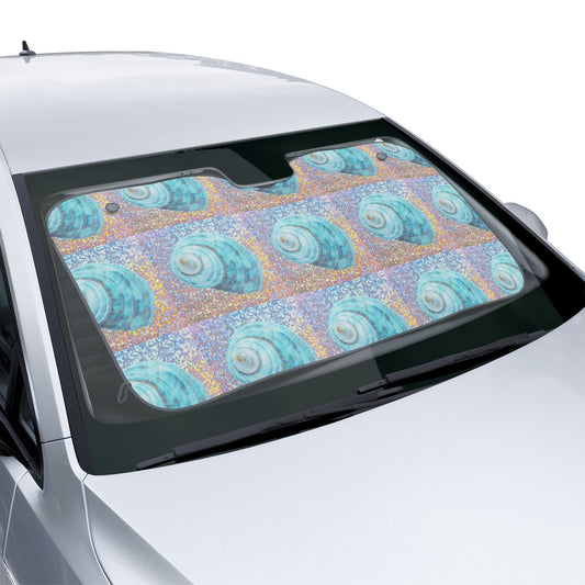 Tropical Car Sun Shades / Disco Jade Turbo Shell