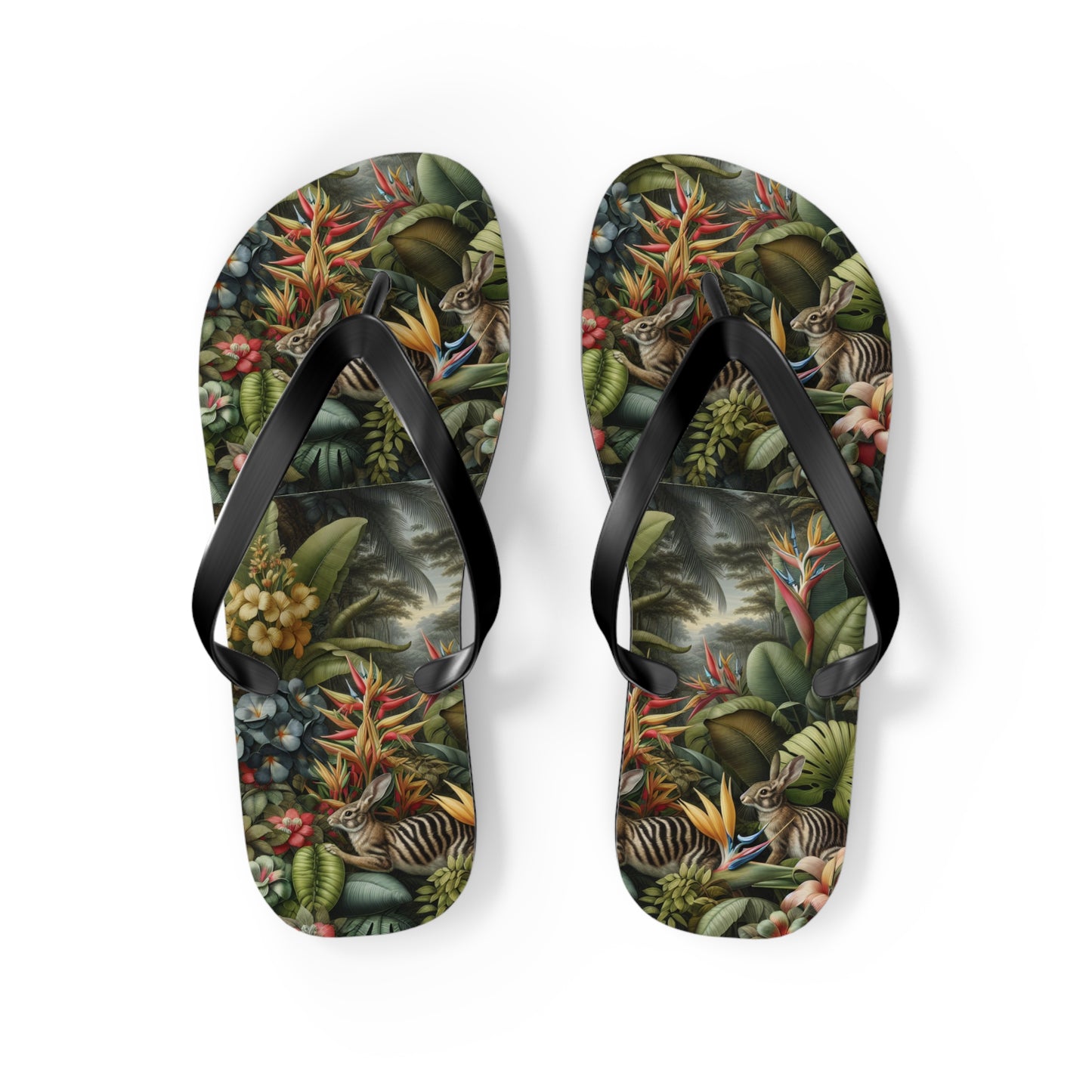Flip Flops - Rainforest Rabbit Outing