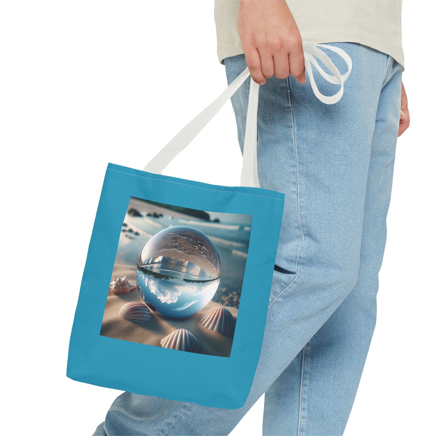 Crystal Ball With Shells Tote Bag - 3 Sizes