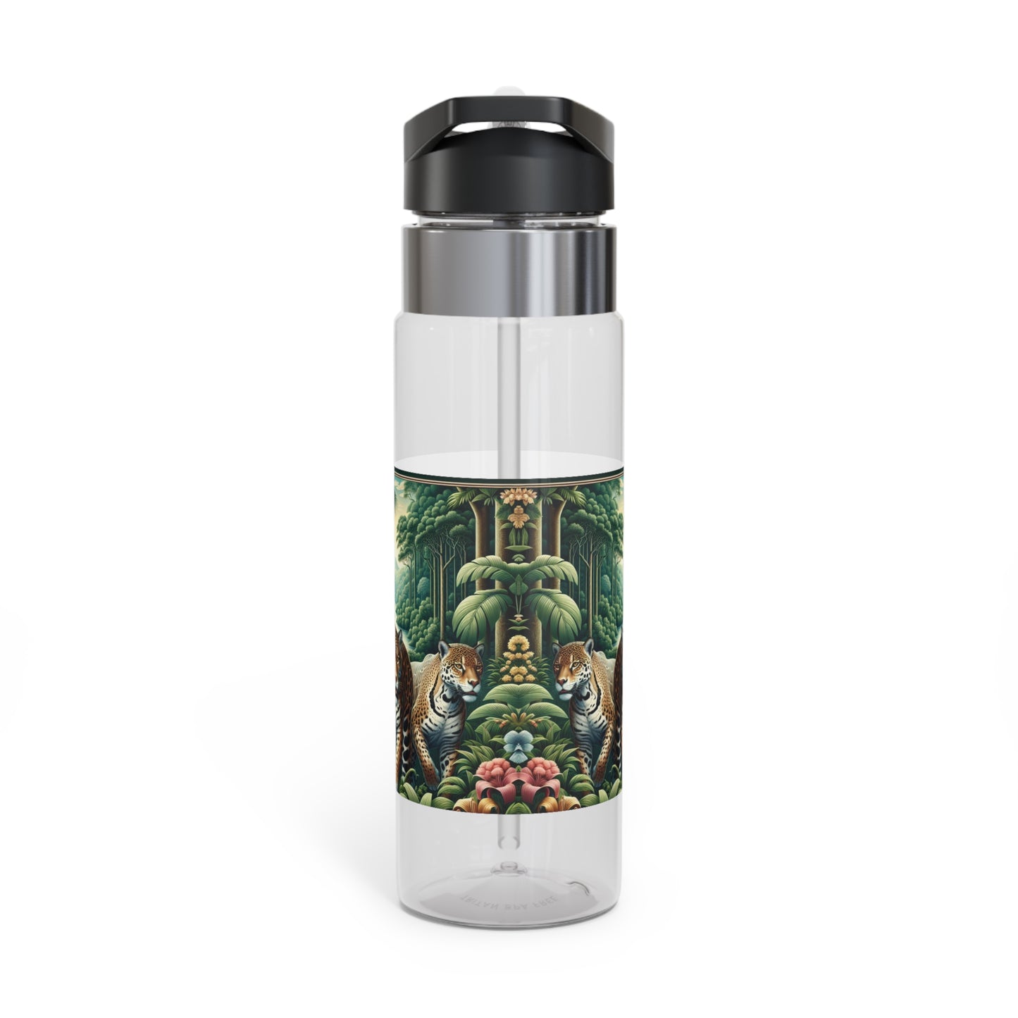 Tropical 20oz Tritan Sport Water Bottle -  Leakproof, Lightweight, BPA-Free / Rainforest Rumble