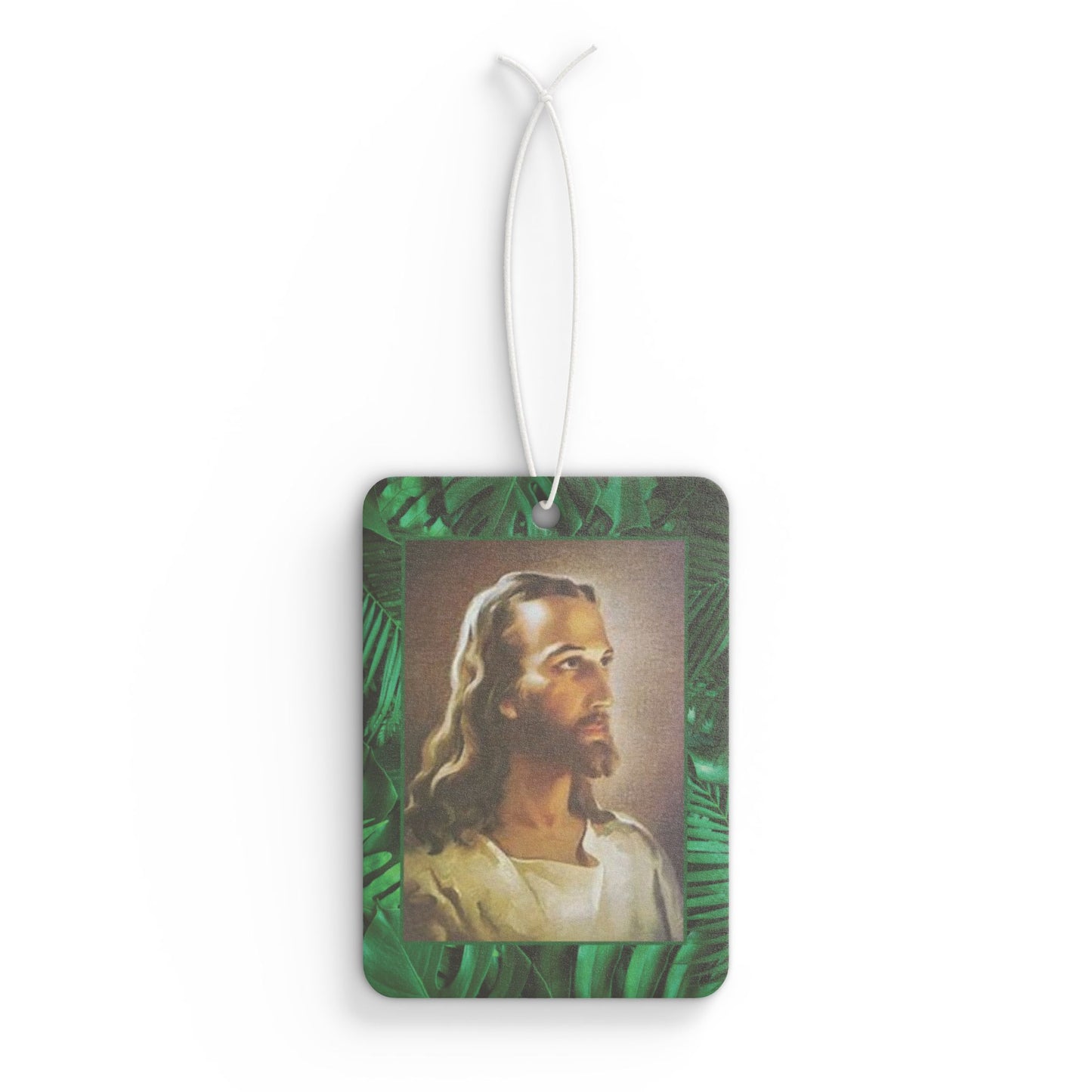 Car Air Freshener - Tropical Head of Christ, Religious