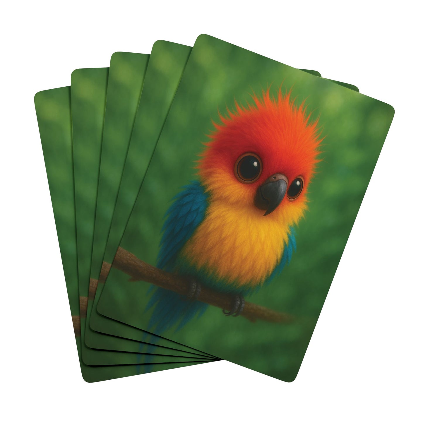 Poker Playing Cards - Baby Parrot
