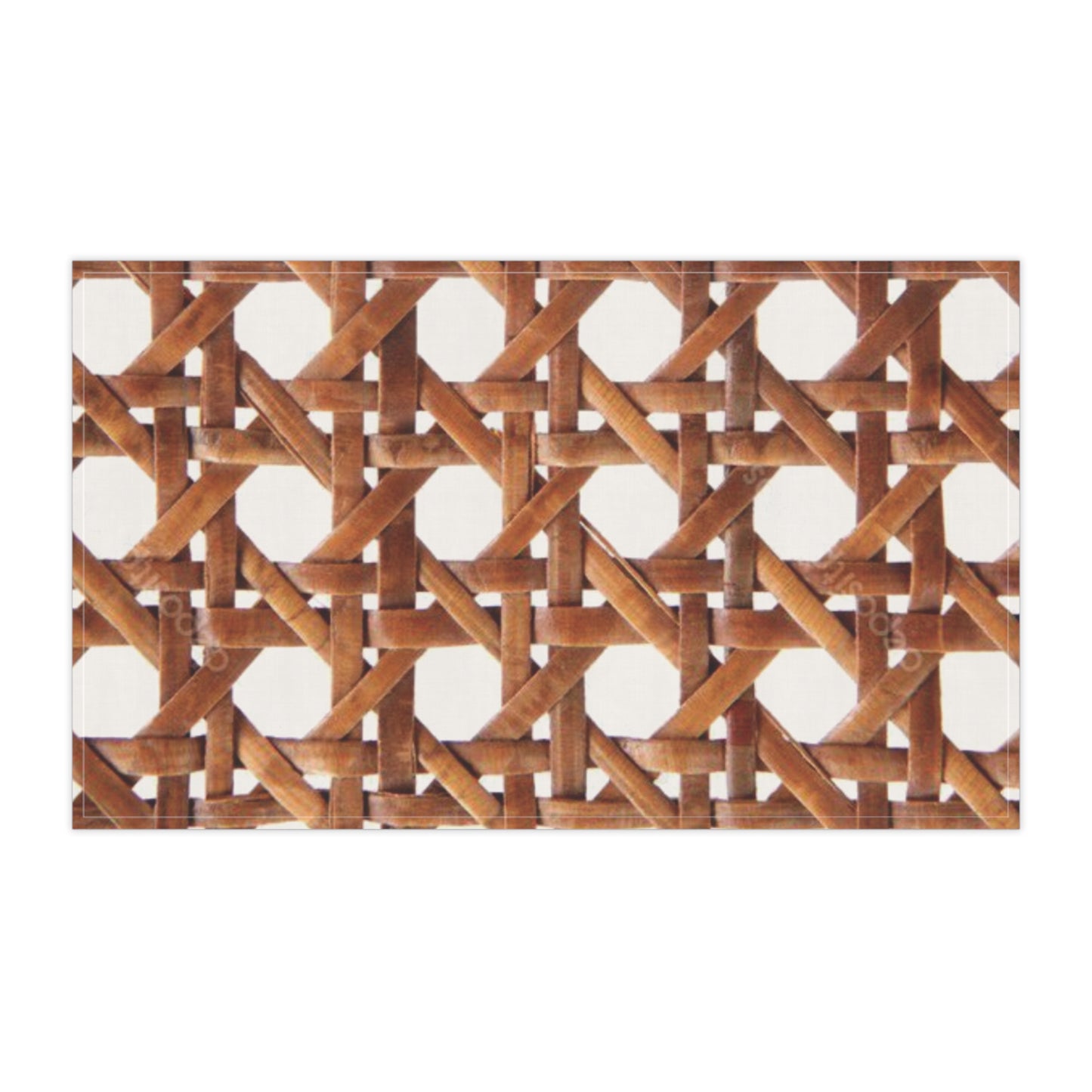 Tea Towels (cotton, poly) ~ Beach Chair Wicker, Brown