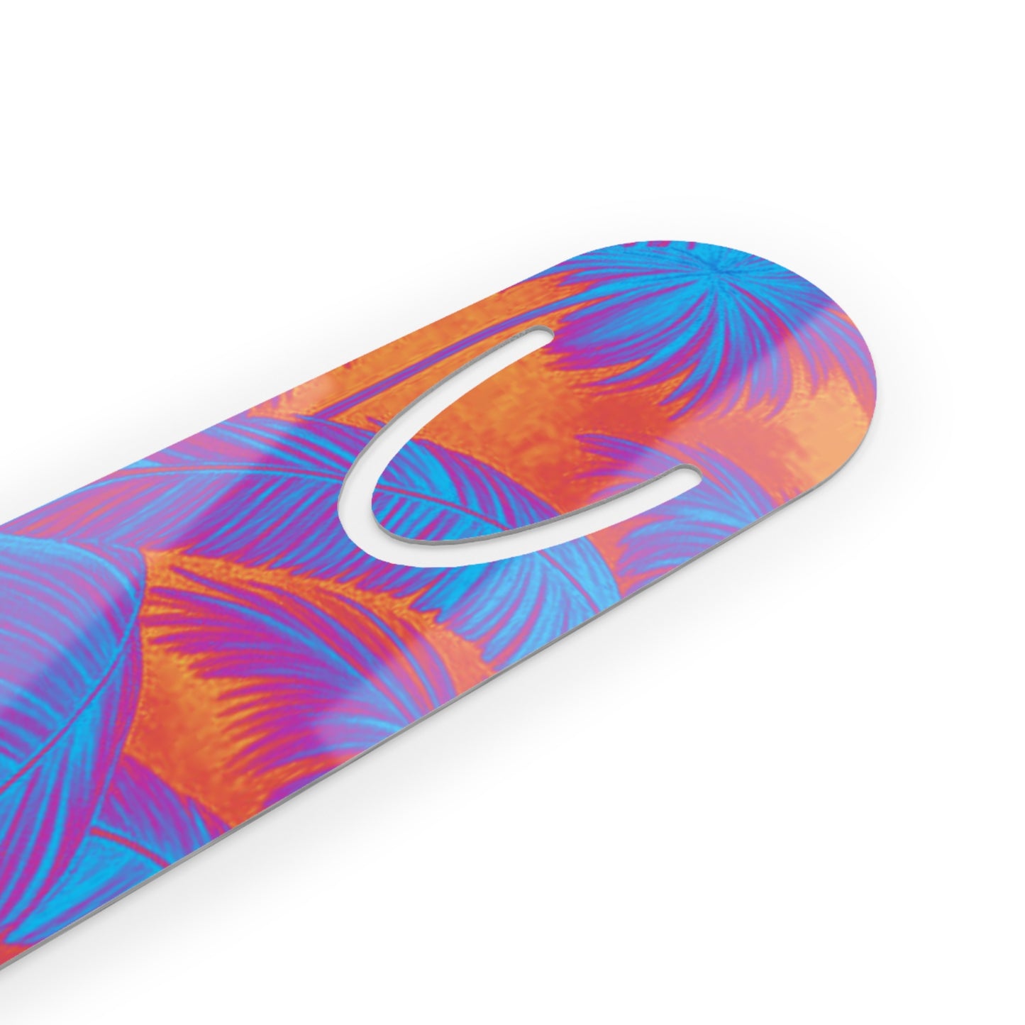 Bookmark - Aluminum, Palm Serenity, Heatwave