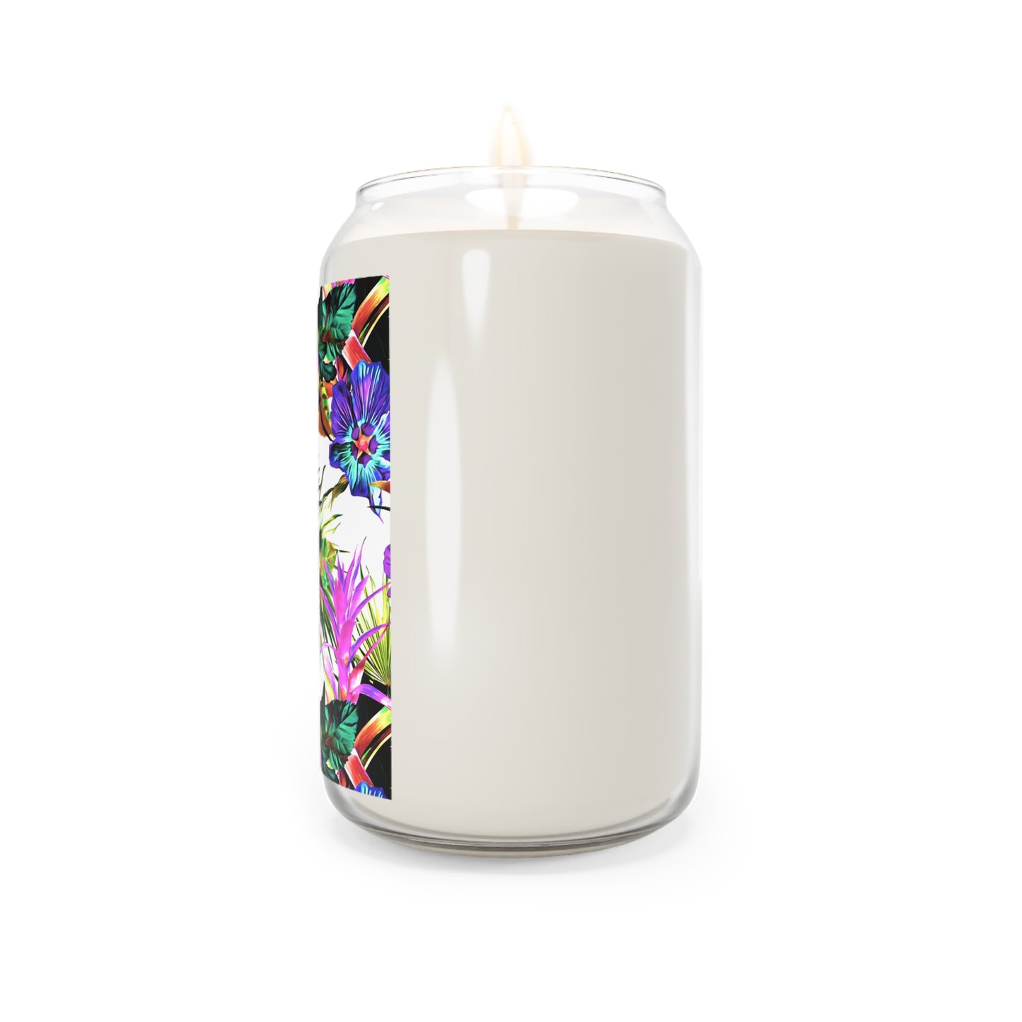 Scented Candle, 13.75oz - Plant-Palooza, white