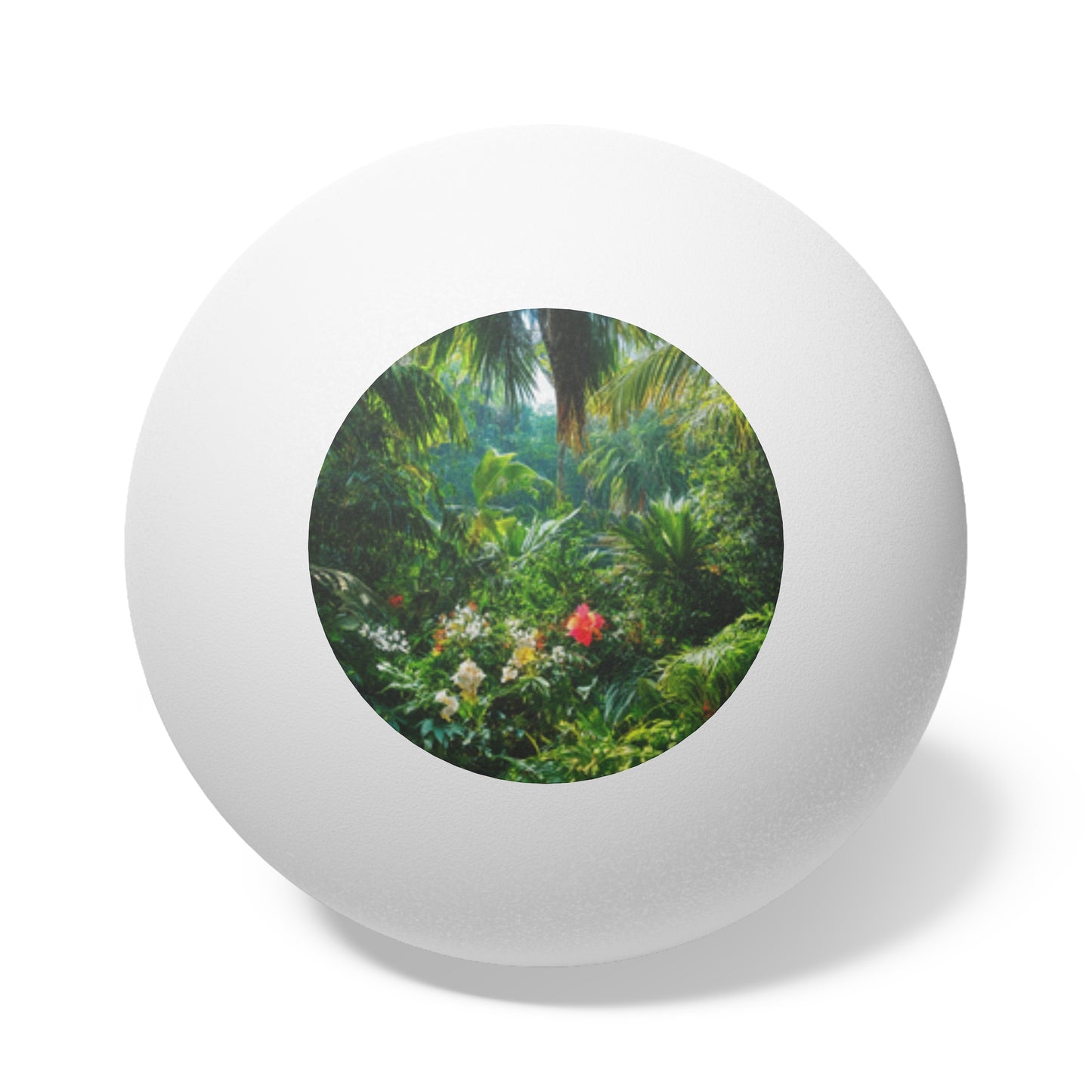 Tropical Paradise Ping Pong Balls - 6 Pack with Perfect Day