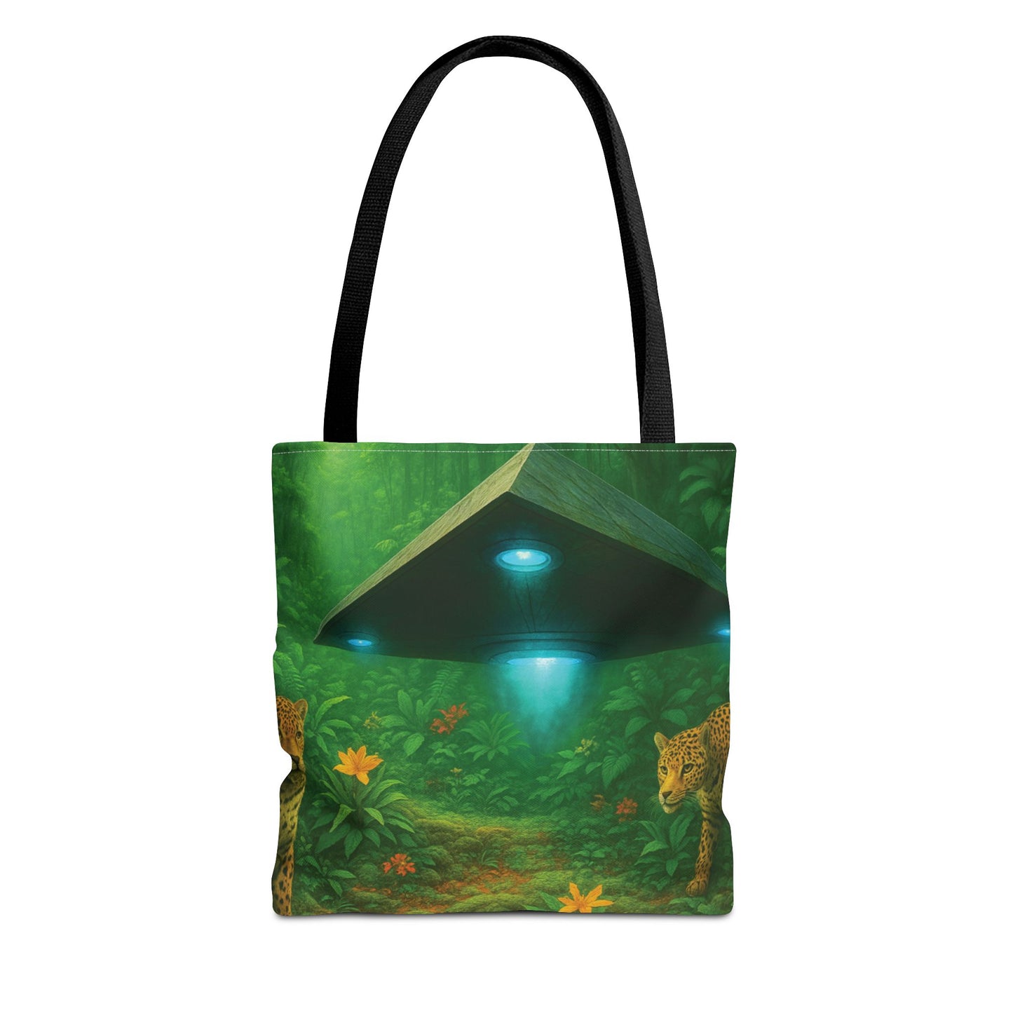 UFO and Jaguars Tote Bag - 3 Sizes