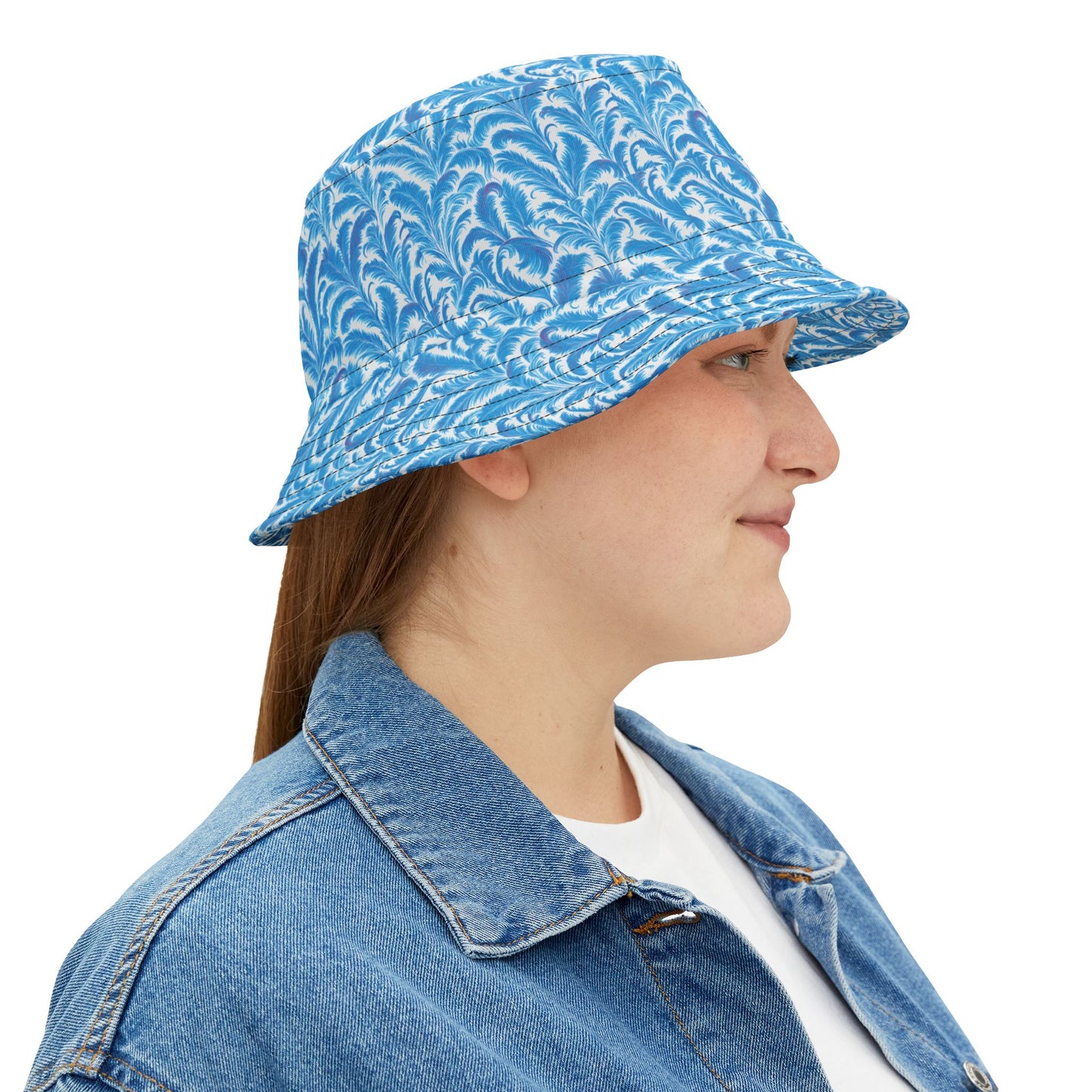 Tropical Polyester Bucket Hat, 2 Sizes - Rocco Blues