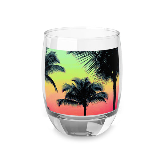 Whiskey Glass, Palm Glow Sangria