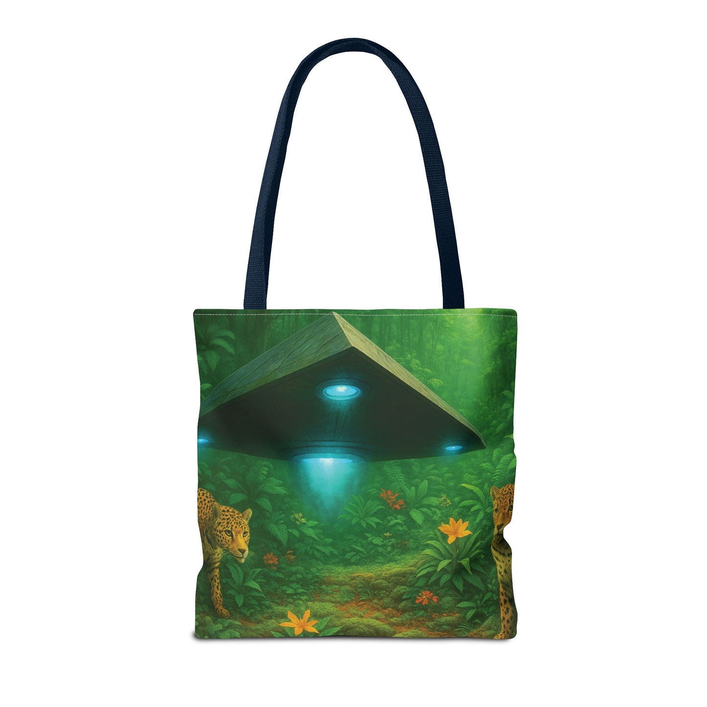 UFO and Jaguars Tote Bag - 3 Sizes