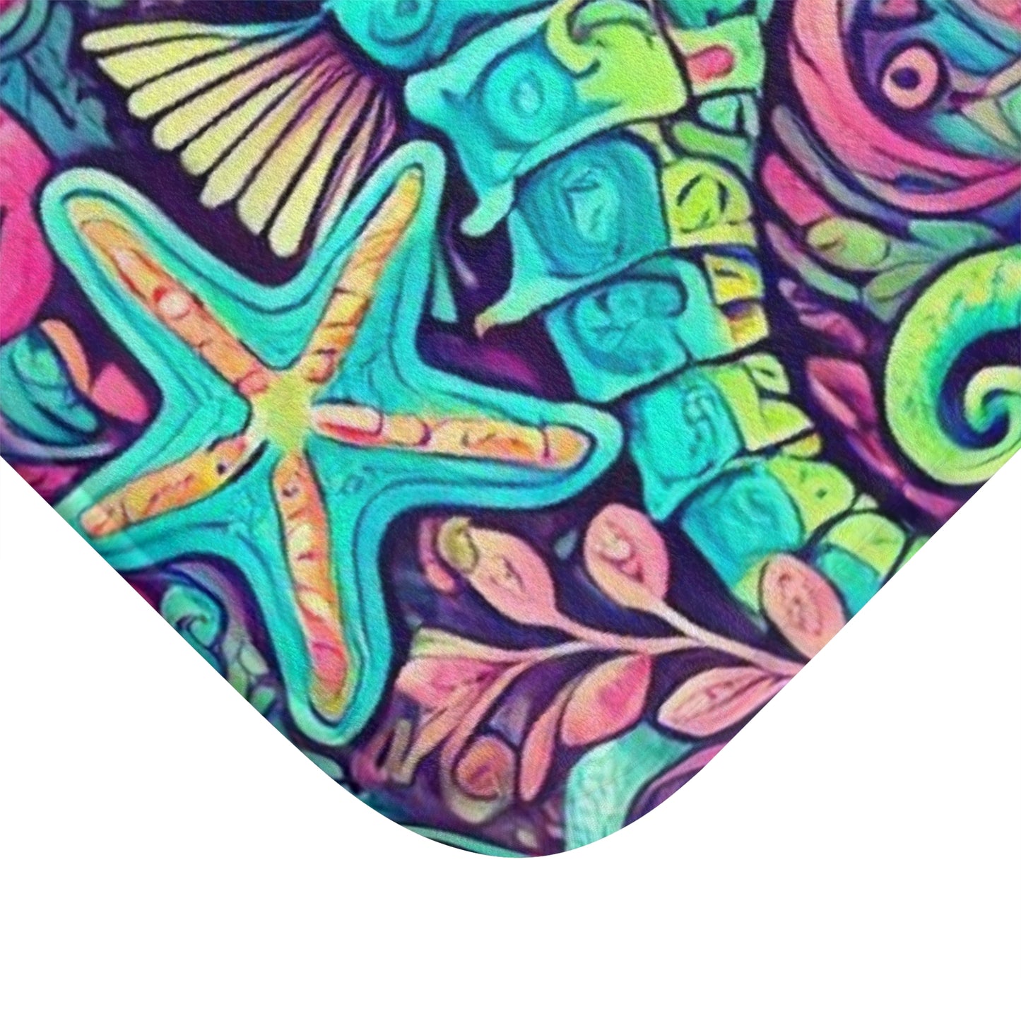 Seahorse Trio Bath Mat, 2 Sizes - Tropical Vibes for Home Decor