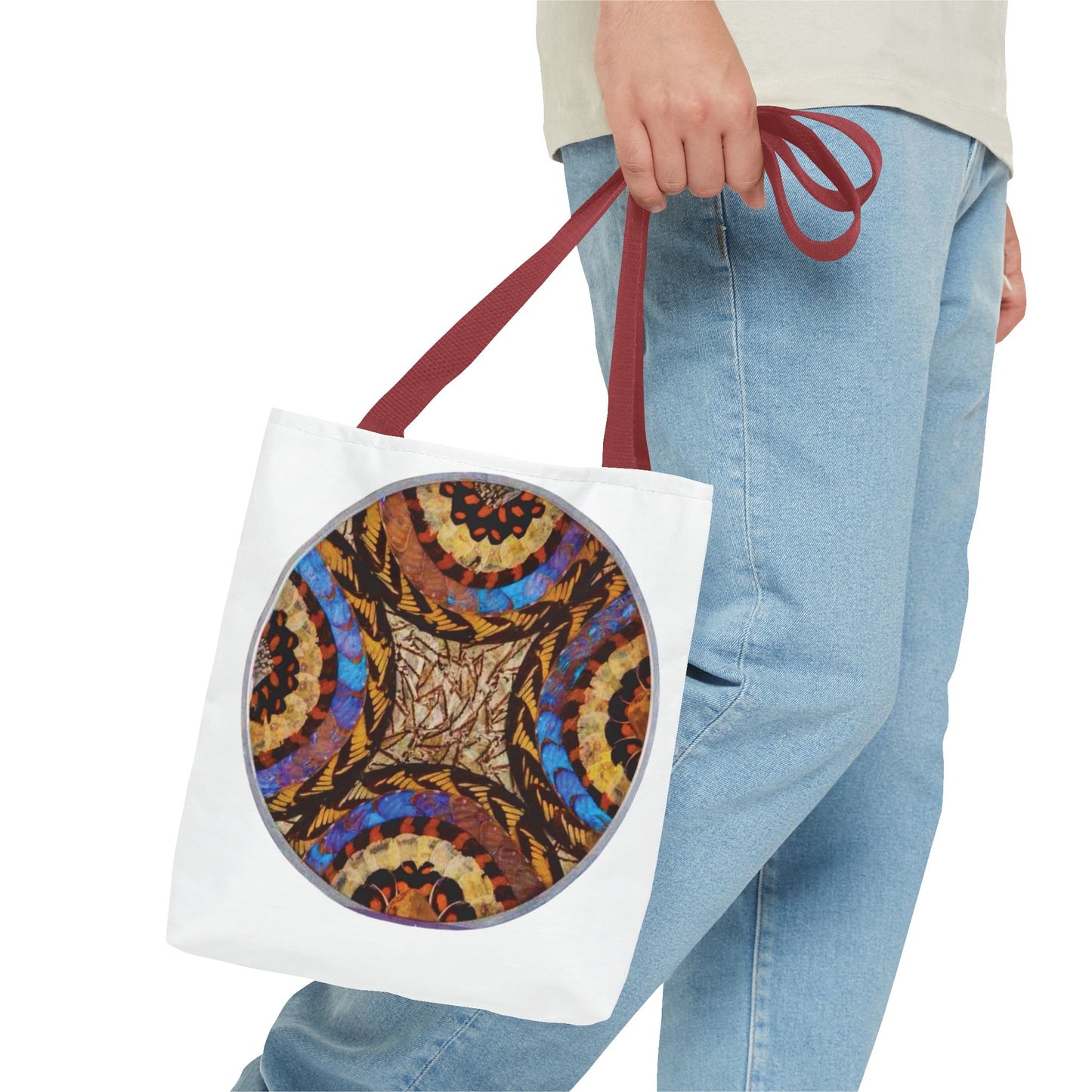 Real Butterfly Wing Plate #3 Tote Bag/MACRO - 3 Sizes