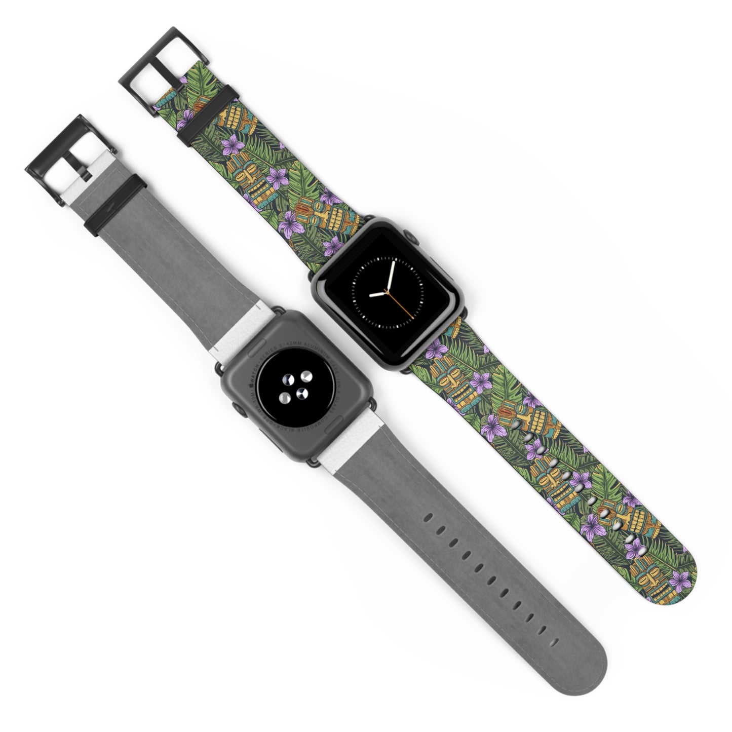 Apple Watch Band - Tiki Purple Greenery