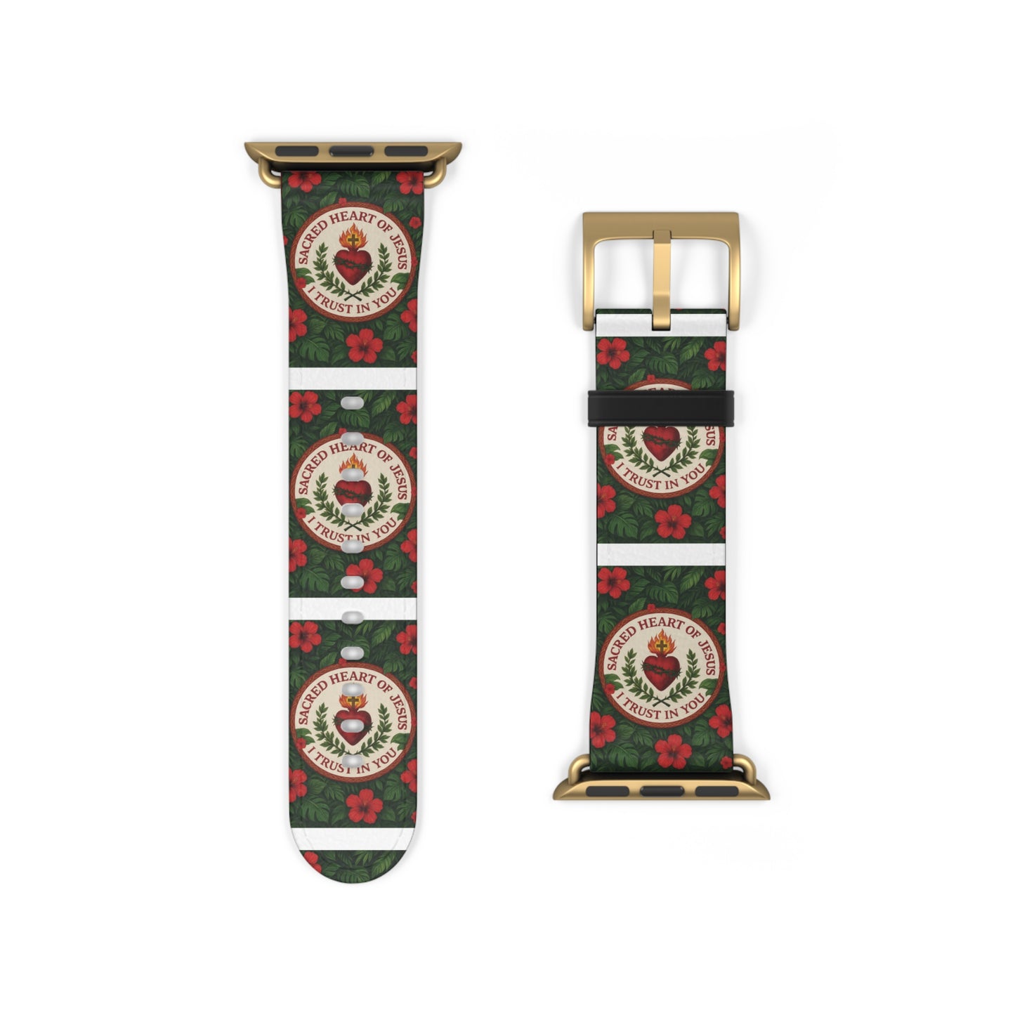 Religious Apple Watch Band - Sacred Heart of Jesus