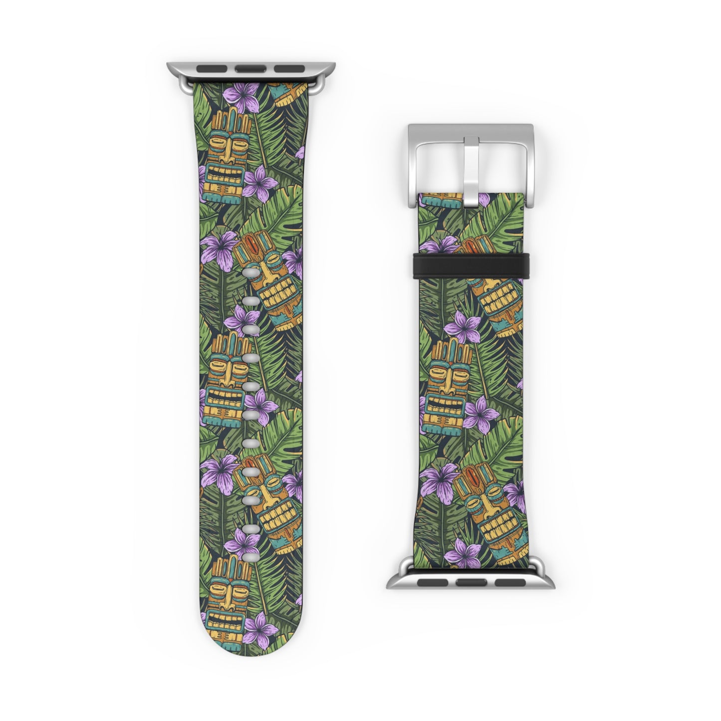 Apple Watch Band - Tiki Purple Greenery