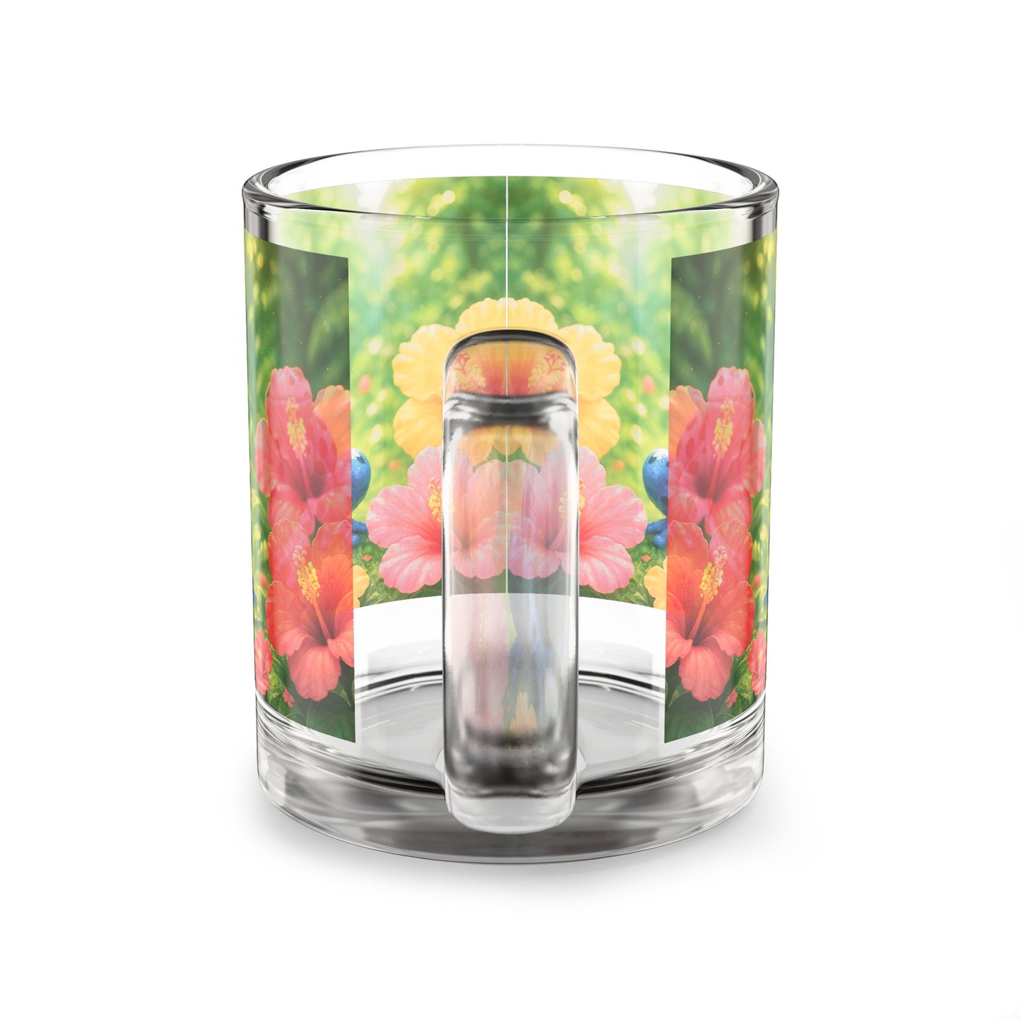 Baby Tree Frog Glass Mug - 10oz, Perfect for Rainforest Lovers