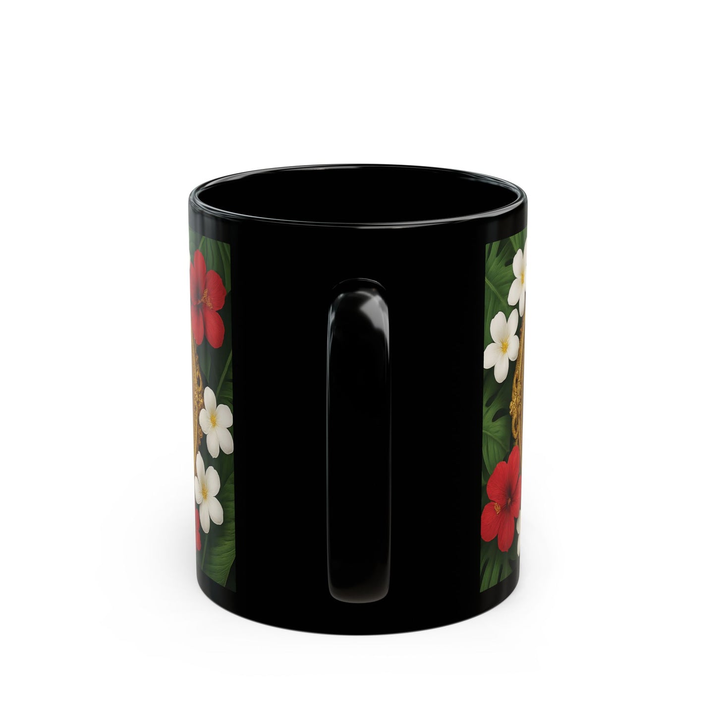 Black Coffee Mug, Religious - Head of Christ