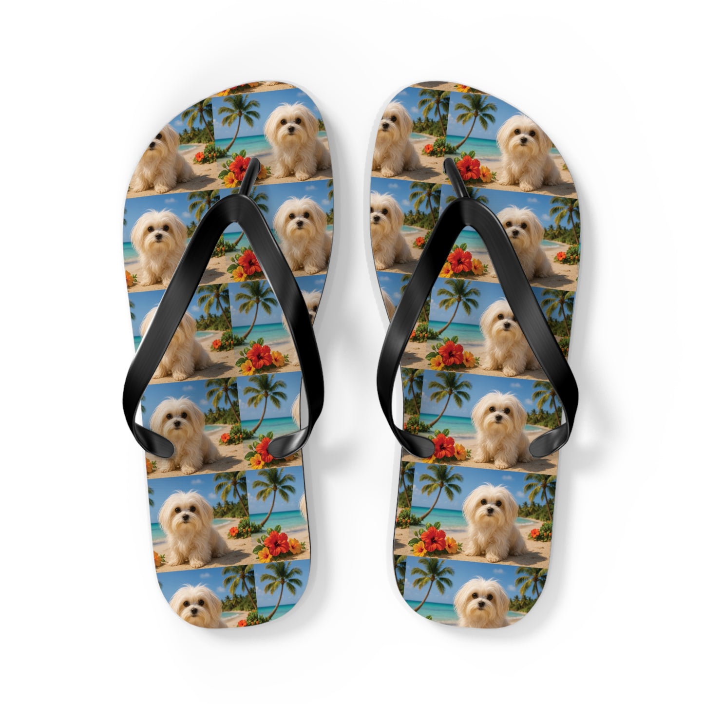 Flip Flops - Puppy Ariel