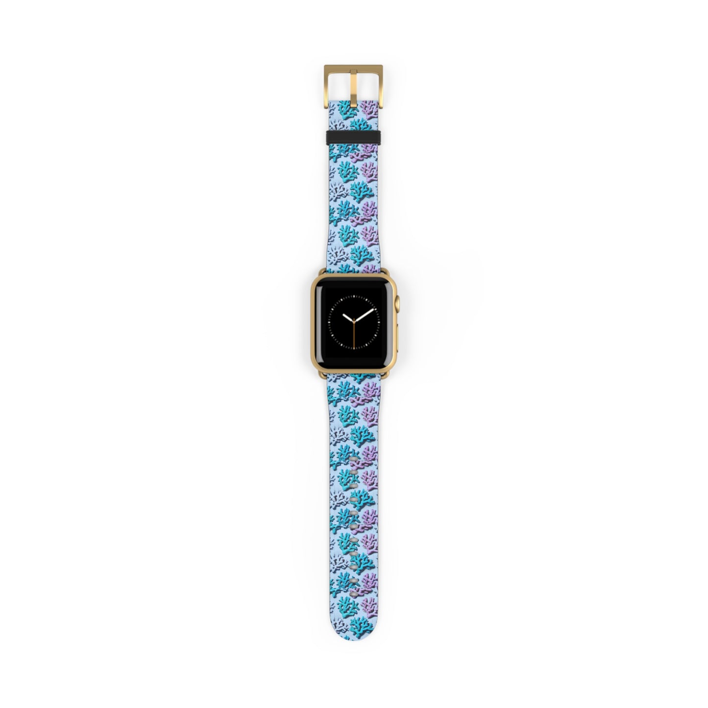 Apple Watch Band - Corals, Polar Blue