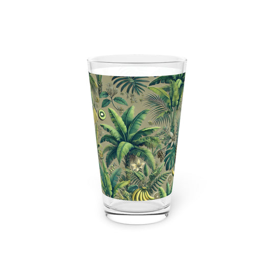 Pint Glass, 16oz - More Tropical Fruit, Taupe