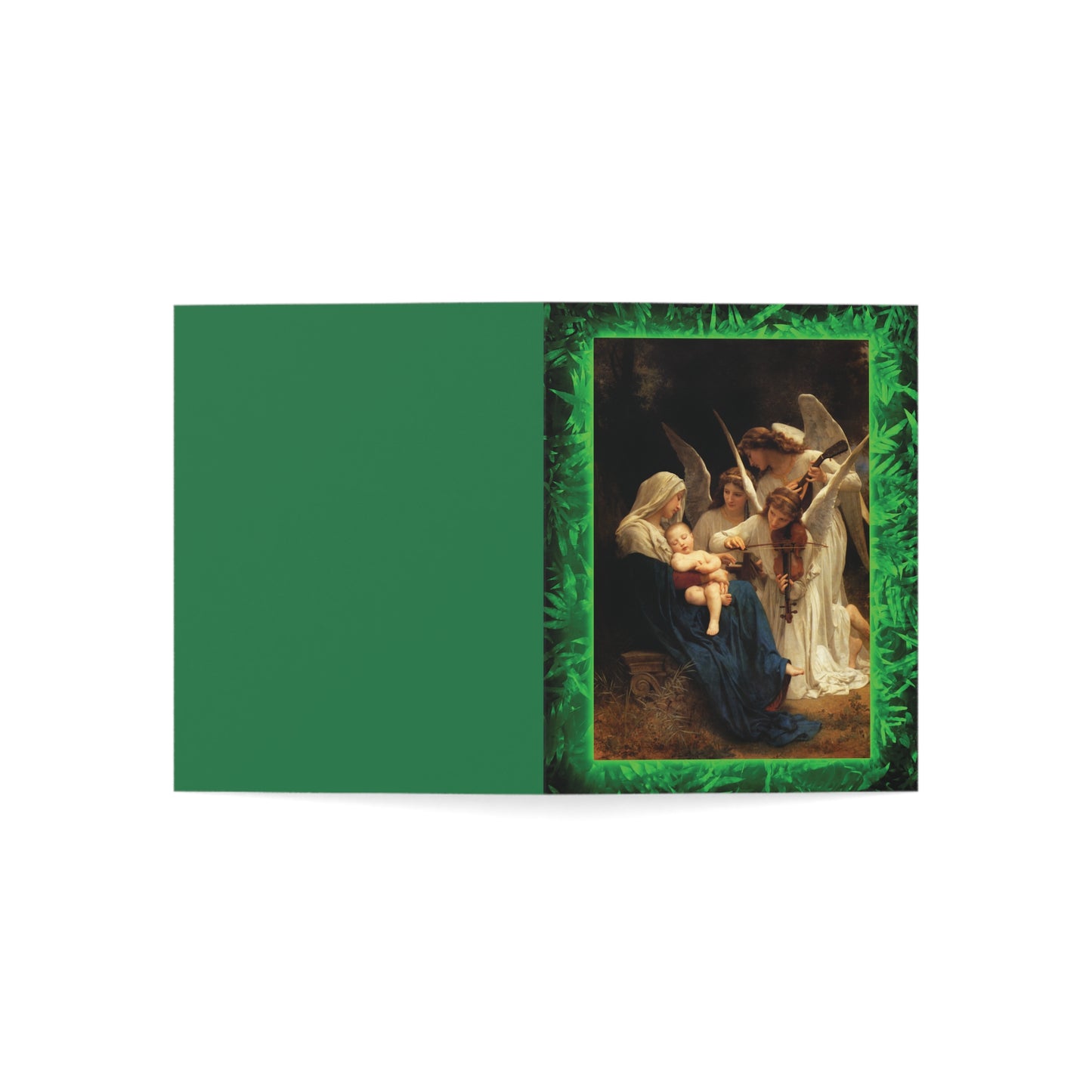 Religious Tropical Greeting Cards – Set of 1, 10, 30 or 50 – Song of the Angels