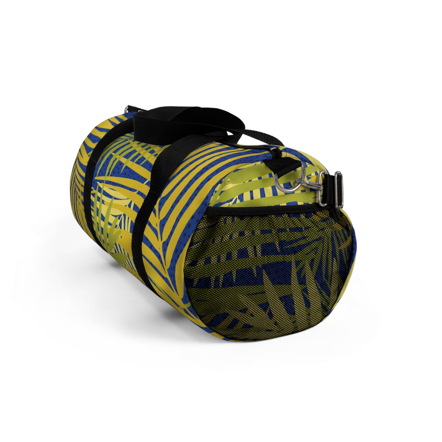 Tropical Rainforest Duffel Bag - Perfect for Travel and Gym / Gold Palms