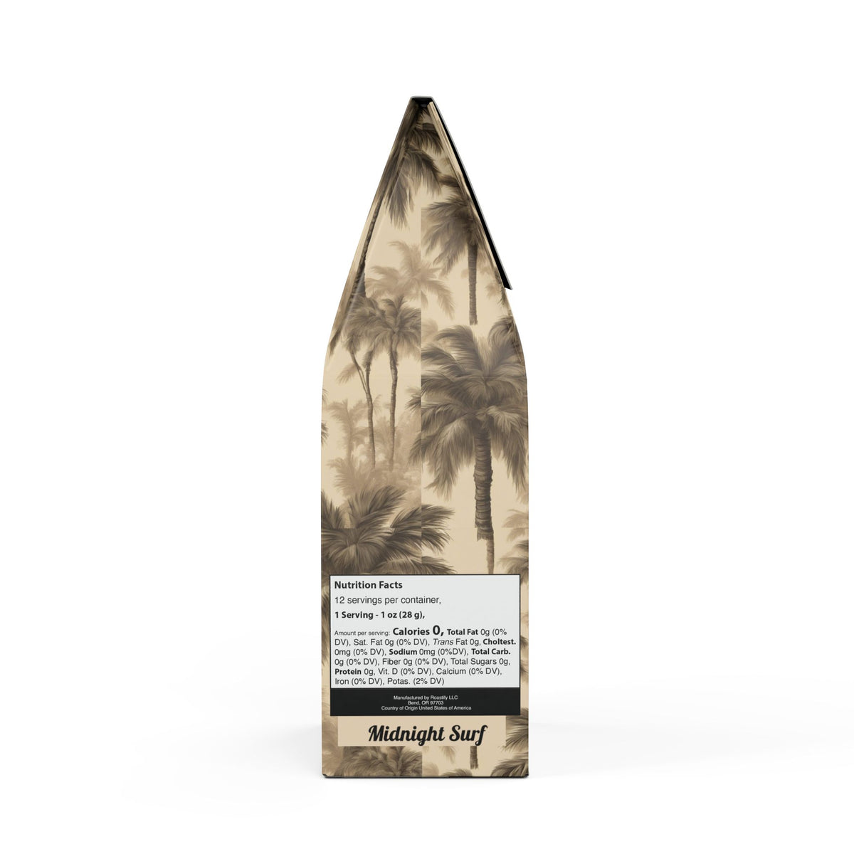 Midnight Surf Blend™ (Medium-Dark Roast) Specialty Grade Craft Coffee / Lisa's Fluffy Palms