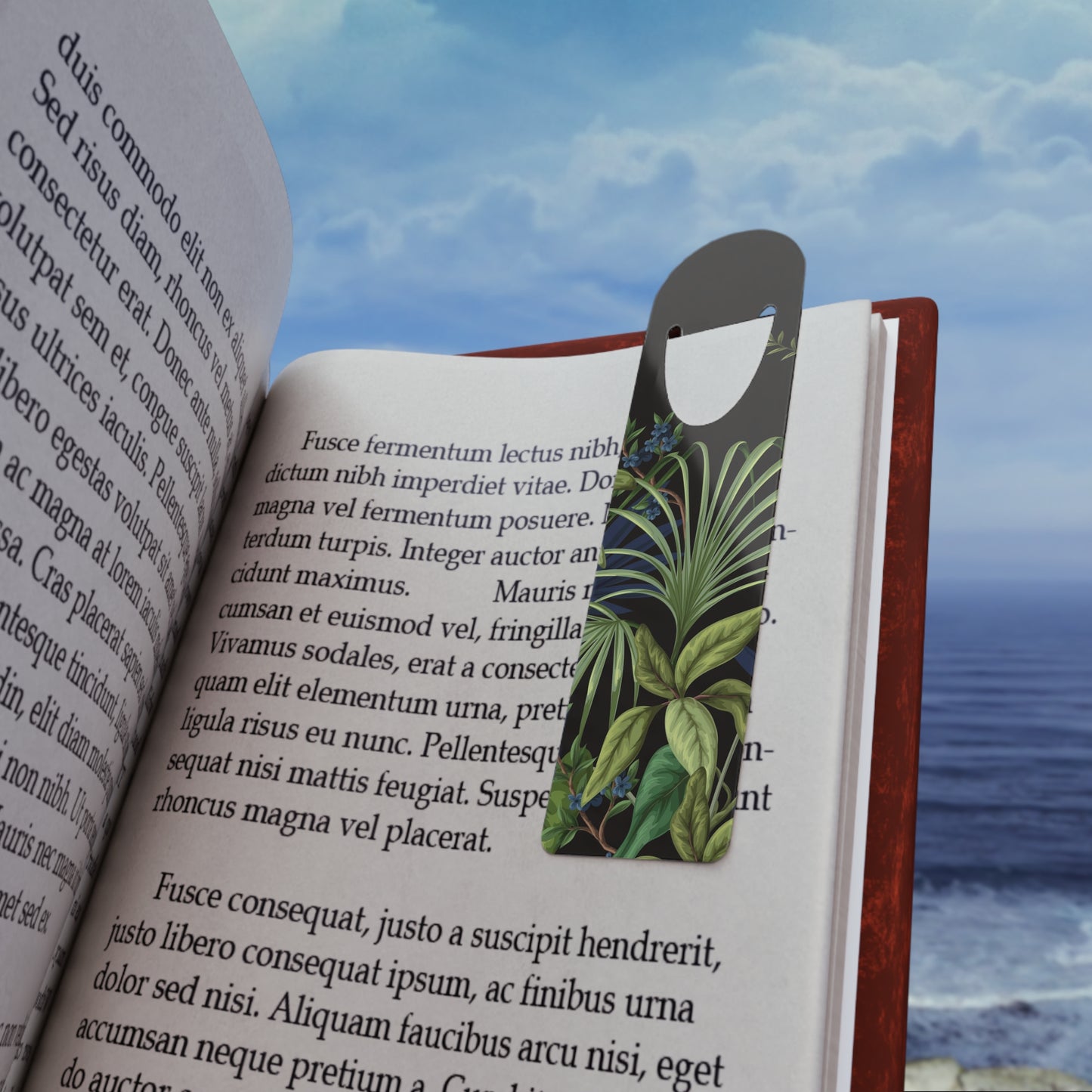 Bookmark - Aluminum, Midnight Jungle