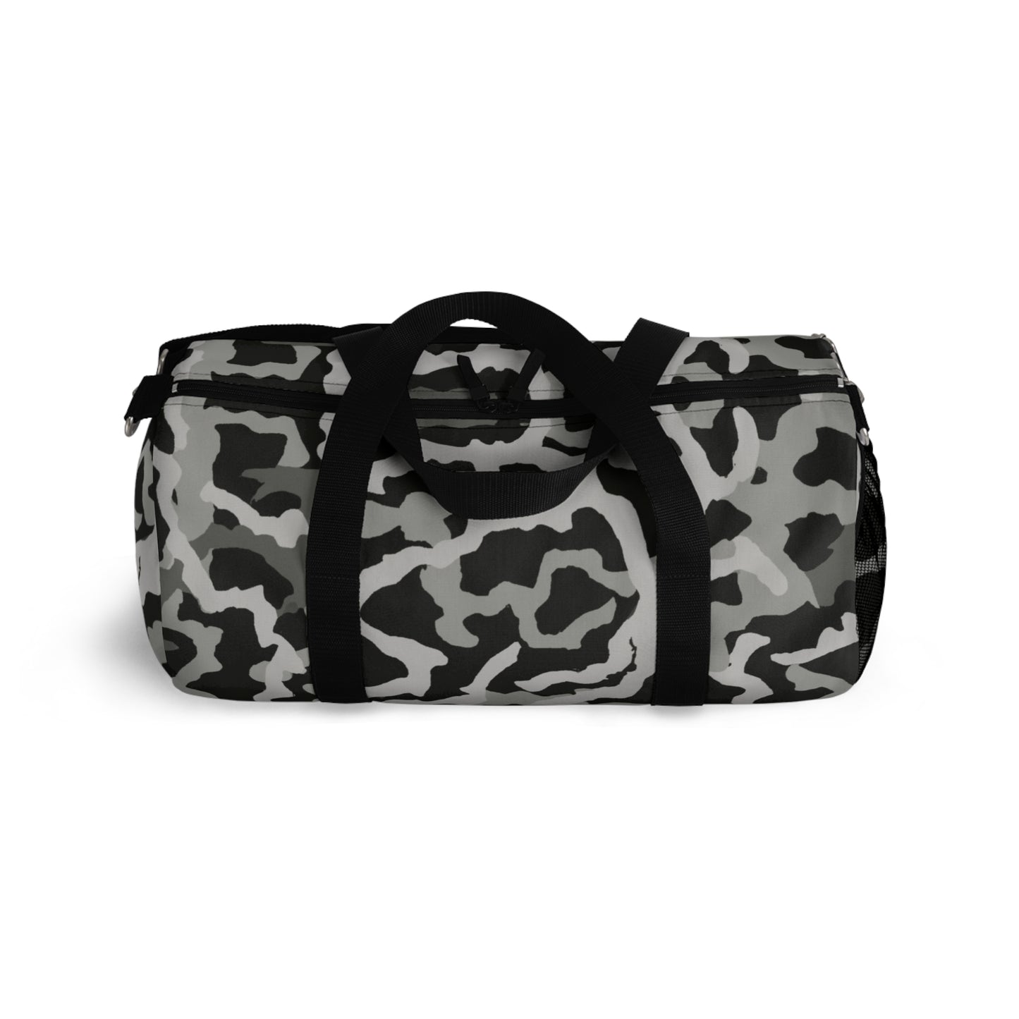 Tropical Duffel Bag - Perfect for Travel and Gym / Coral Threads, Noir
