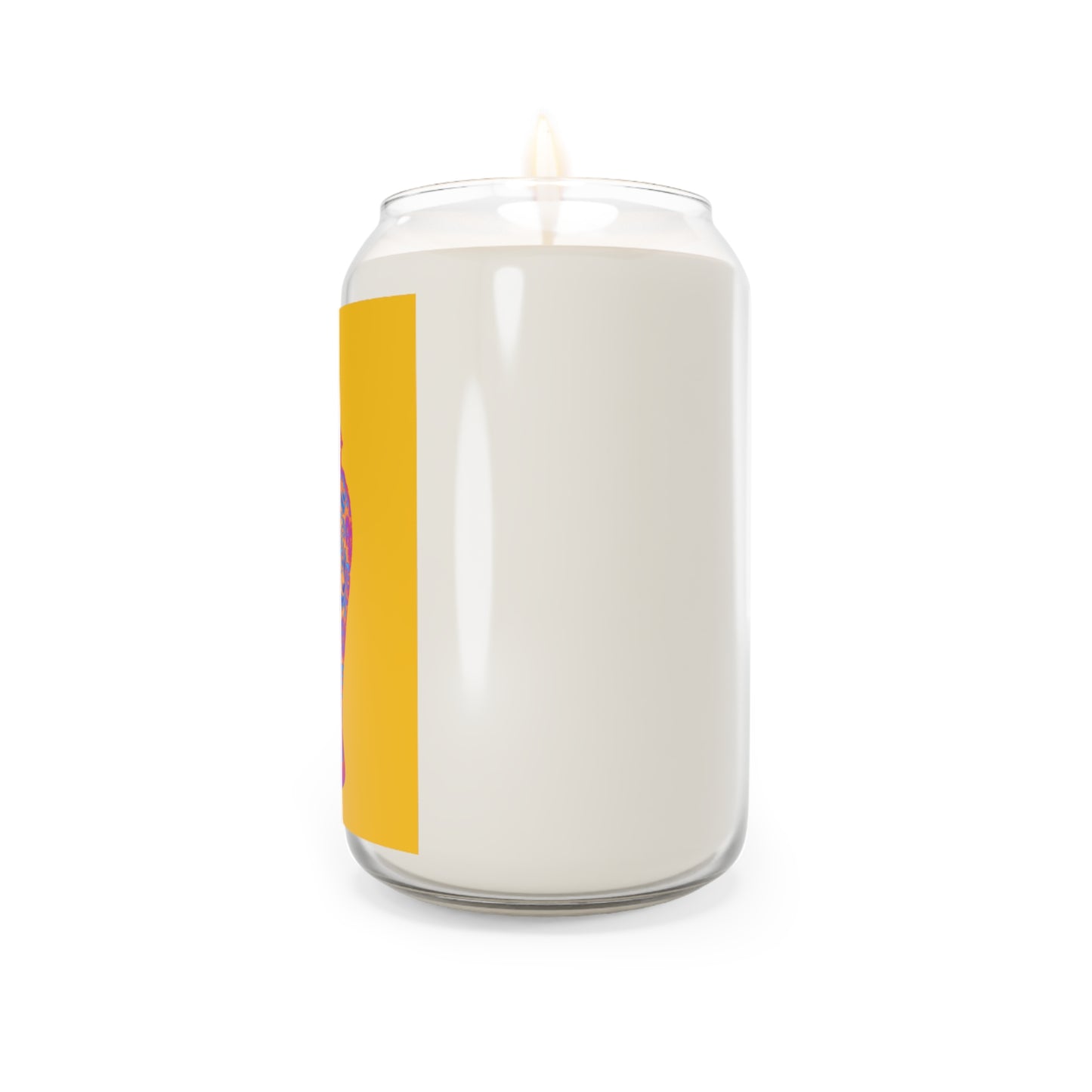 Scented Candle, 13.75oz - Heatwave Ginger Jar, yellow