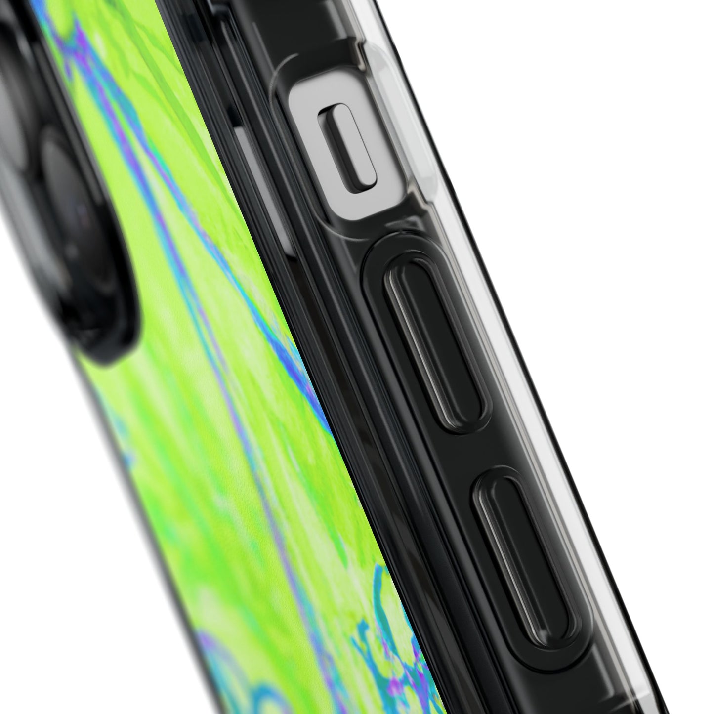 Tropical Doodles/Lime Magnetic Clear Phone Case, Many Models