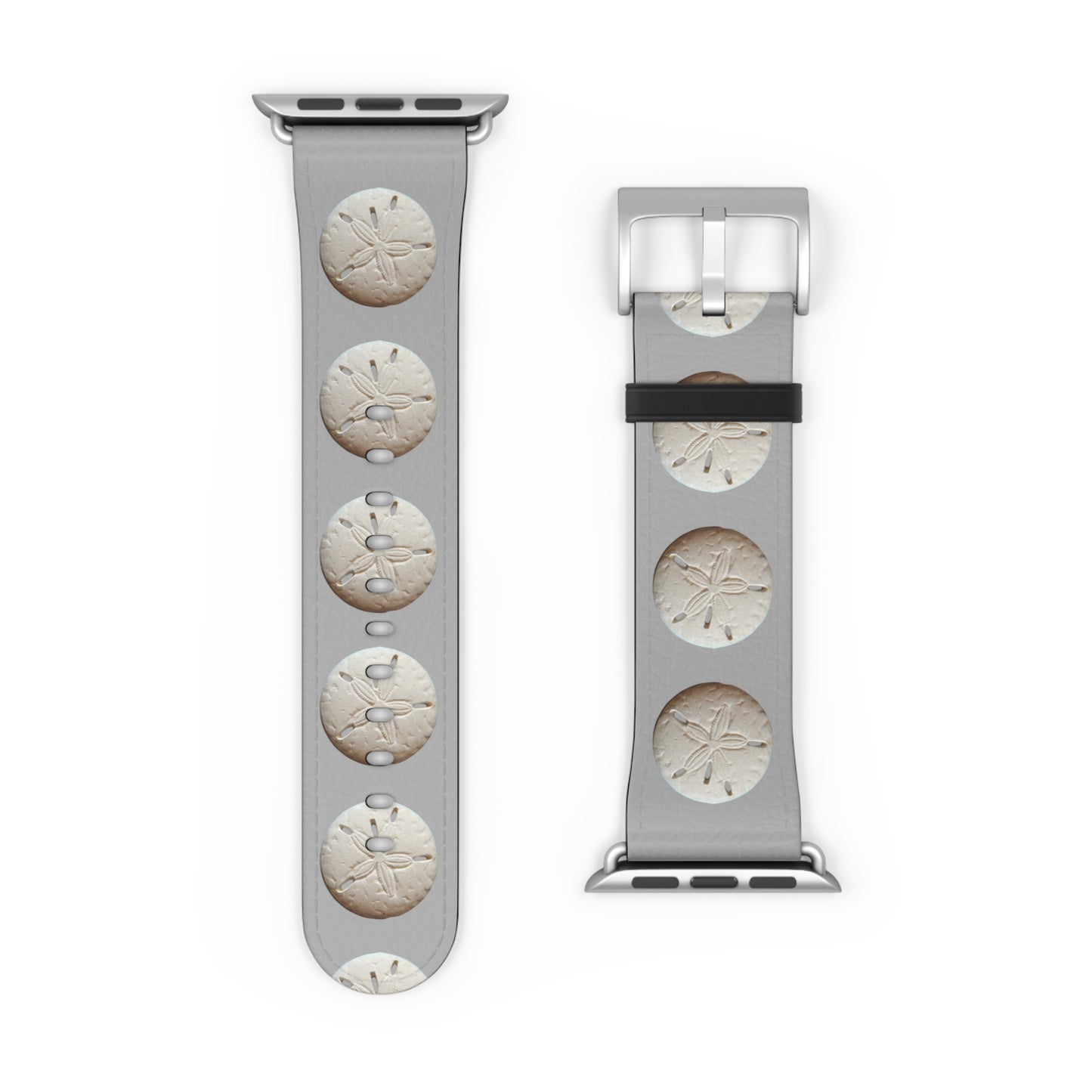 Apple Watch Band - Sand Dollar Parade, light grey