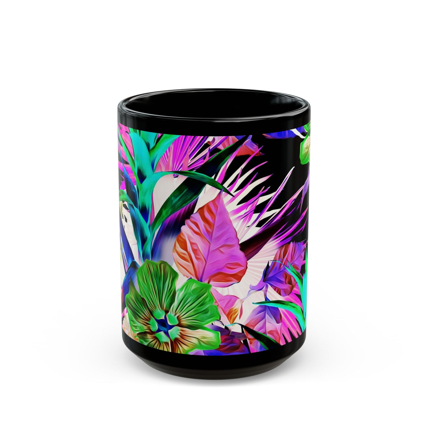 Black Mug (11oz, 15oz), Plant Palooza, black