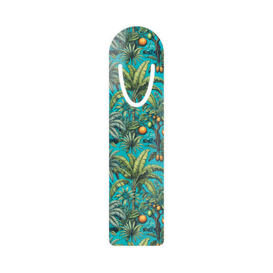 Bookmark - Aluminum, Tropical Fruit/Turquoise