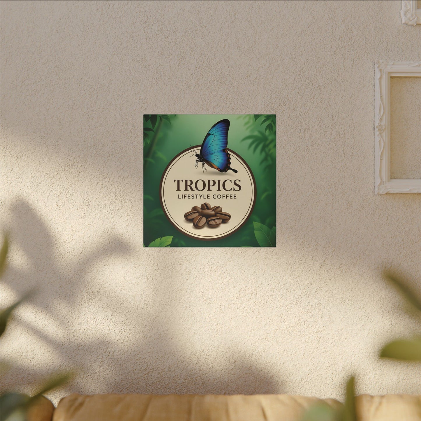 Tropical Wall Art — Butterfly & Beans, Tropics Lifestyle Coffee