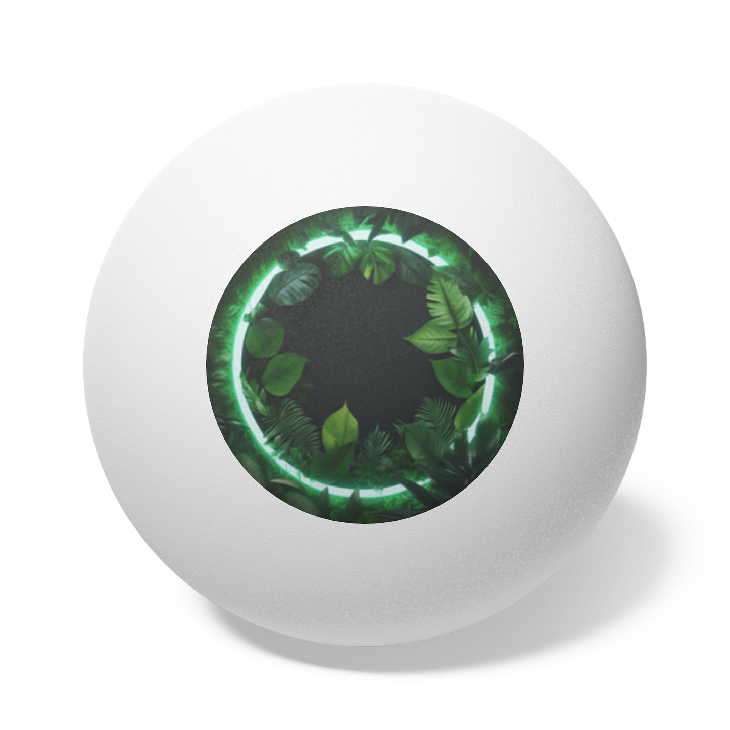 Tropical Ping Pong Balls - 6 Pack with Neon Portal to Paradise