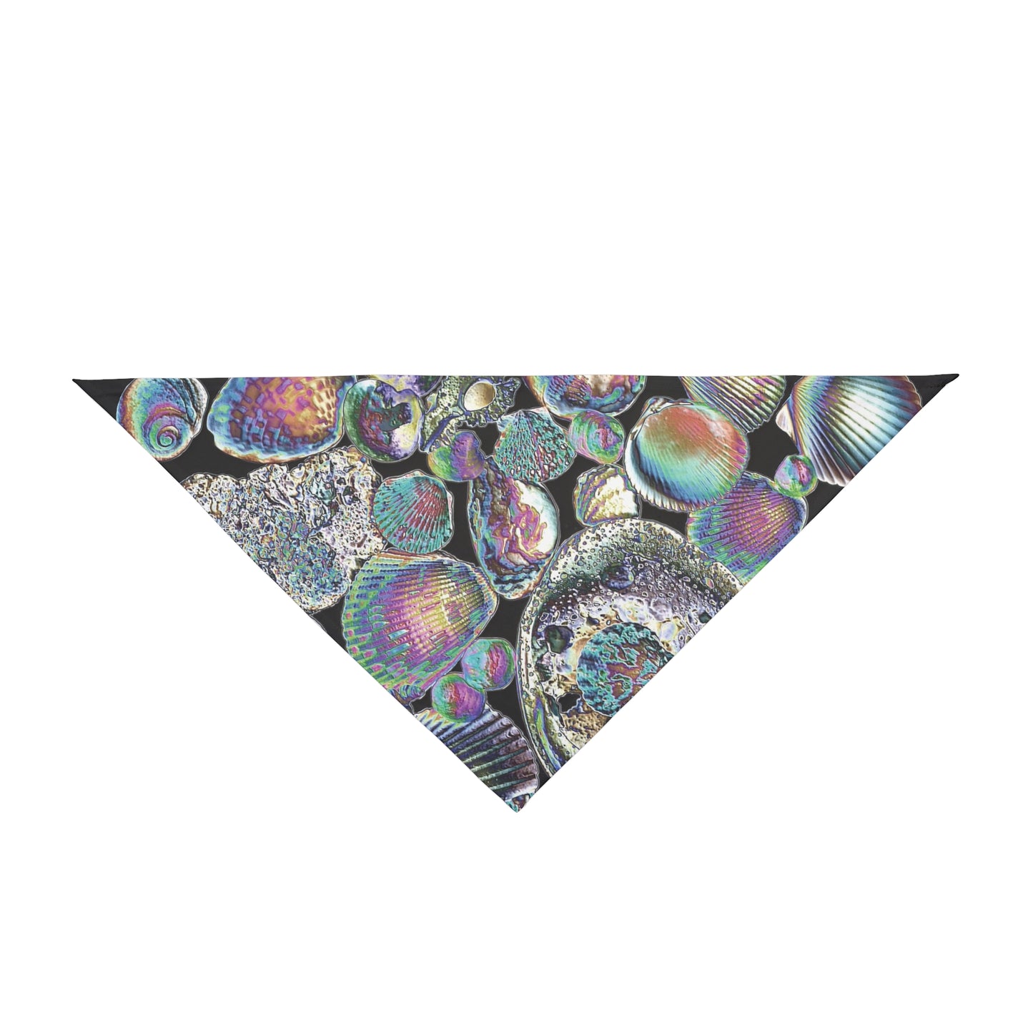 Heatwave Seashell Collection Tropical Pet Bandana, 2 Sizes - Stylish accessory for dogs & cats