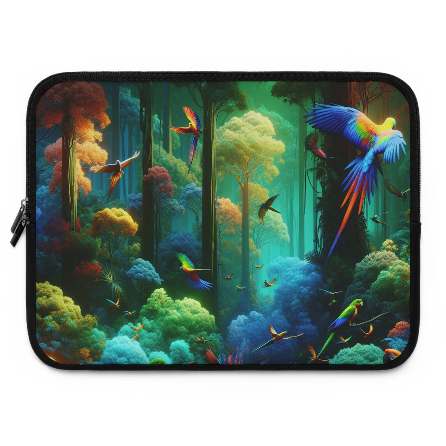 Tropical Laptop Sleeve, 5 Sizes - Perfect for Beach Lovers & Students / Flight School