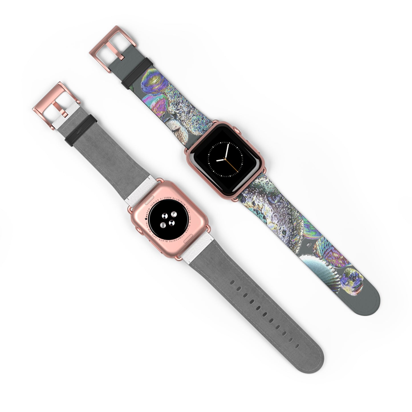 Apple Watch Band - Heatwave Seashell Collection, dark grey