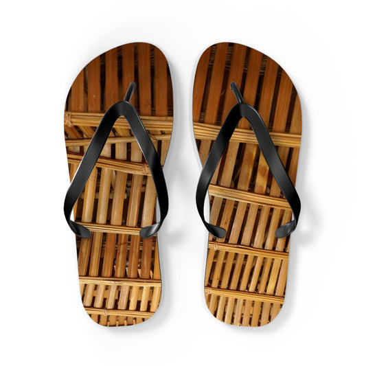 Flip Flops - Natural Bamboo Flow