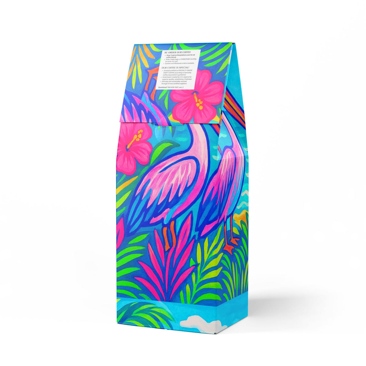Cocoa Palms Blend™ (Medium-Dark Roast) Specialty Grade Craft Coffee / Pelican Party