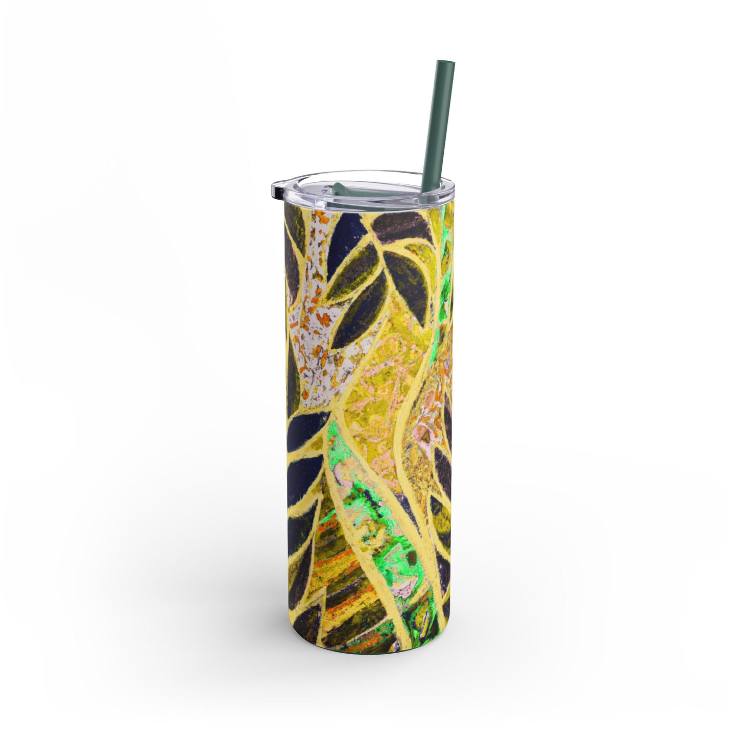 20oz Matte Tumbler, 7 Colors - Stylish Travel Cup - Amazon Whimsy, Yellow
