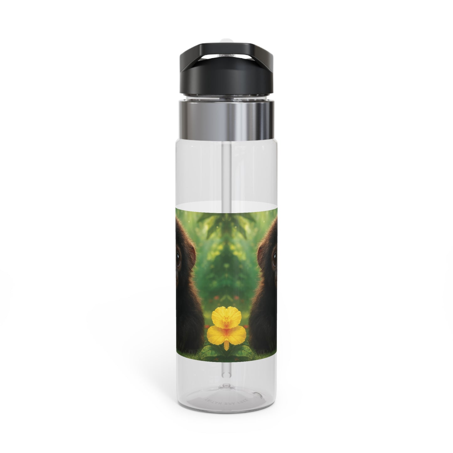 Tropical 20oz Tritan Sport Water Bottle -  Leakproof, Lightweight, BPA-Free / Baby Howler Monkey