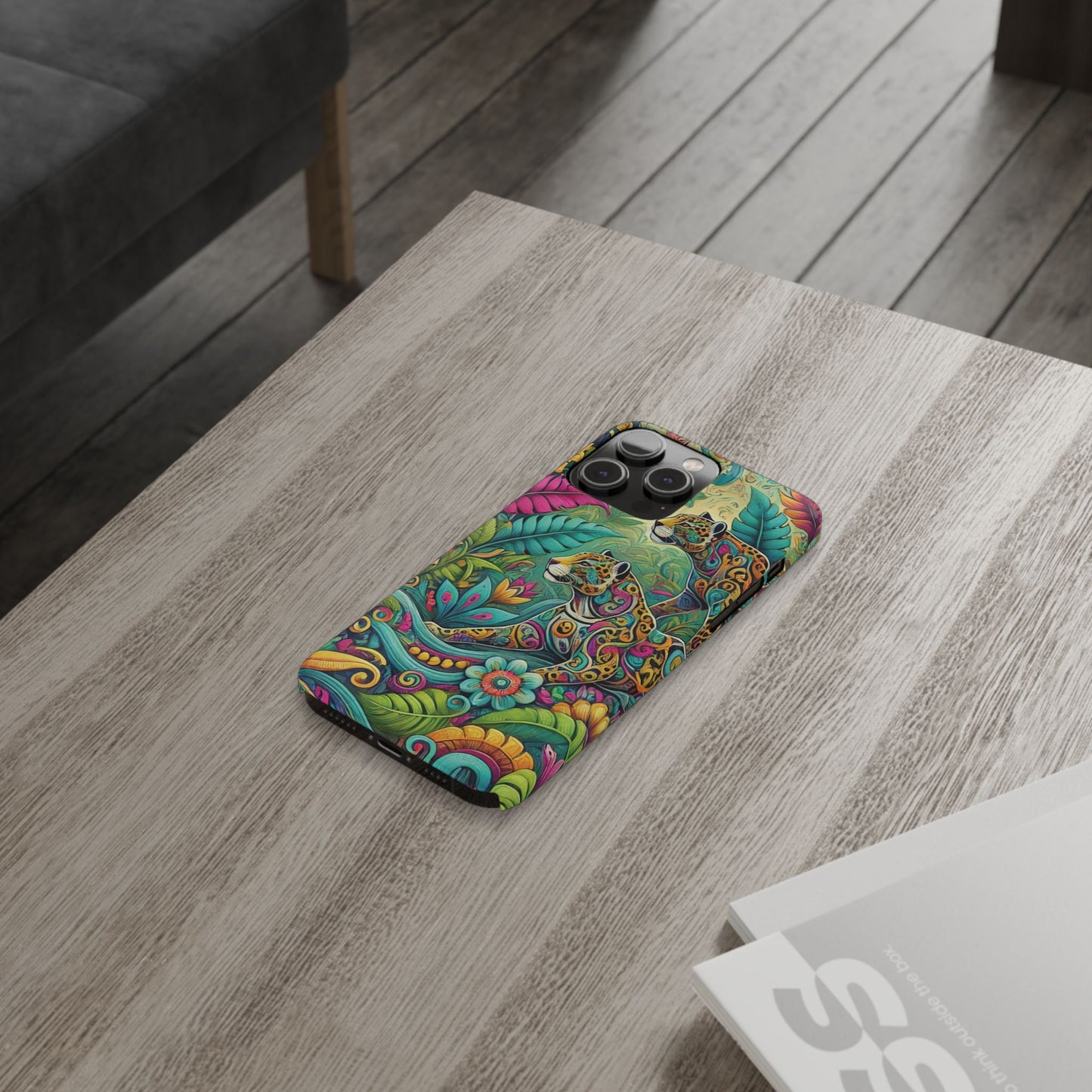 Slim Phone Cases - Jaguar Pop